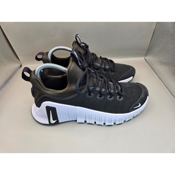 Nike Shoes - Nike Free Metcon 6 Shoes Women's 8 Black White Cross Training Athletic Sneakers